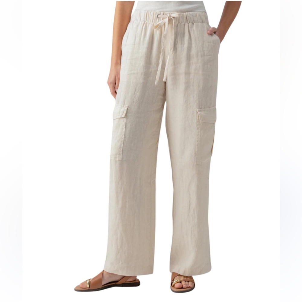 Sanctuary New With Tags Drift Cargo Pants. Cream. Size XL